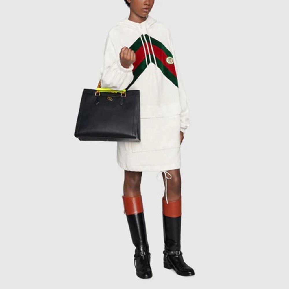 Gucci Technical Jersey Dress - New With Tags - Picture 3 of 17